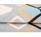 Tapis Salon Chambre Turquoise Jaune Gris Blanc Noir Hexagone 240 X 330 Cm Lazur