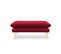 Pouf "agate", 1 Place, Rouge, Velours