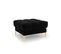 Pouf "mamaia", 1 Place, Noir, Velours