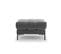 Pouf "mamaia", 1 Place, Gris Clair, Velours