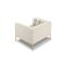 Fauteuil "karoo", 1 Place, Beige Clair, Tissu Structurel