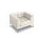 Fauteuil "karoo", 1 Place, Beige Clair, Tissu Structurel