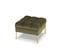 Pouf "karoo", 1 Place, Vert, Velours