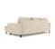 Canapé D'angle Droit Convertible Avec Coffre De Rangement "moghan", 4 Places, Beige, Velours Côtelé