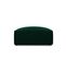 Pouf "ruby", 1 Place, Vert Bouteille, Velours