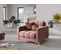 Fauteuil "mamaia", 1 Place, Rose, Velours