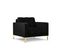 Fauteuil "mamaia", 1 Place, Noir, Velours