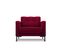 Fauteuil "mamaia", 1 Place, Rouge, Velours