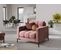 Fauteuil "mamaia", 1 Place, Rose, Velours