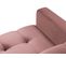 Fauteuil "mamaia", 1 Place, Rose, Velours