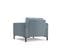 Fauteuil "mamaia", 1 Place, Bleu Clair, Velours