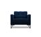 Fauteuil "mamaia", 1 Place, Bleu Roi, Velours