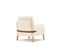 Fauteuil "salto", 1 Place, Beige, Tissu Structurel