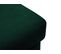 Pouf "moghan", 1 Place, Vert Bouteille, Velours