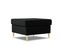 Pouf "moghan", 1 Place, Noir, Velours