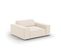 Fauteuil "jodie", 1 Place, Beige Clair, Velours