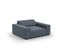 Fauteuil "jodie", 1 Place, Bleu, Tissu Structurel