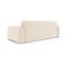 Canapé "justin", 3 Places, Beige Clair, Tissu Structurel