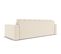 Canapé "justin", 4 Places, Beige Clair, Tissu Structurel