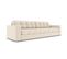 Canapé "justin", 4 Places, Beige Clair, Tissu Structurel