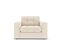 Fauteuil "justin", 1 Place, Beige Clair, Tissu Structurel