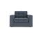 Fauteuil "justin", 1 Place, Bleu Foncé, Tissu Structurel