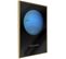 Affiche Murale Encadrée "the Solar System Neptun" 40 X 60 Cm Or