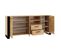 Buffet Nuka D 97x197x45cm Design Moderne