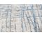 Tapis Salon Bleu Gris Abstrait Rayé 160x220 Valley