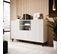 Buffet Design Blanc 150 Cm 1 Tiroir 2 Portes Gustave