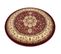 Tapis Royal Adr Cercle Modèle 521 Bordeaux Cercle 120 Cm