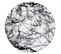 Tapis Moderne Cozy 8871 Cercle, Marble, Marbre - Structural Deux Niveaux De Molleton G Cercle 100 Cm