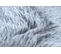 Tapis De Lavage Moderne Lapin Circle Shaggy, Antidérapant Gris / Ivoire Cercle 80 Cm