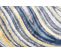 Tapis De Salon Design Moderne Or Bleu Gris Abstrait Vagues Shine 140x200