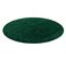 Tapis Soffi Cercle Shaggy 5cm Bouteille Verte Cercle 80 Cm