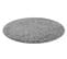 Tapis Soffi Cercle Shaggy 5cm Gris Cercle 80 Cm