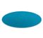 Tapis Cercle Eton Turquoise Cercle 100 Cm