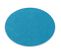 Tapis Cercle Eton Turquoise Cercle 100 Cm