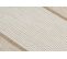 Tapis Sizal Sion Le Tapis De Couloir, Cadre 21782 Tissé à Plat Ecru / Beige 60x200 Cm