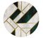 Tapis Emerald Exclusif 1015 Cercle - Glamour, Élégant Marbre, Géométrique Bouteill Cercle 160 Cm