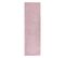 Tapis De Couloir Santa Fe Rose Pâle 60 Plaine Couleur Unie 70x430 Cm