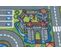 Tapis Rebel Roads City Life 97 Ville, Antidérapant Pour Enfants - Gris 95x200 Cm