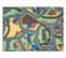 Tapis Rebel Roads Playtime 95 Petite Ville, Antidérapant Pour Enfants - Gris / Vert  95x200 Cm