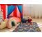 Tapis Rebel Roads Urban Life 97 Métropole, Rues Antidérapant Pour Enfants - Gris 95x133 Cm