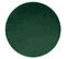 Tapis Softy Cercle Plaine Couleur Unie Forest Vert Cercle 200 Cm