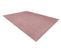 Tapis Softy Plaine Couleur Unie Rose 280x370 Cm