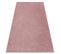 Tapis Softy Plaine Couleur Unie Rose 280x370 Cm