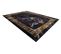 Tapis Lavable Miro 51278.809 Marbre, Grec Antidérapant - Noir / Or 80x150 Cm