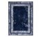 Tapis Lavable Miro 51676.813 Grec Vintage, Cadre Antidérapant - Bleu Foncé  160x220 Cm