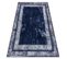 Tapis Lavable Miro 51676.813 Grec Vintage, Cadre Antidérapant - Bleu Foncé  160x220 Cm